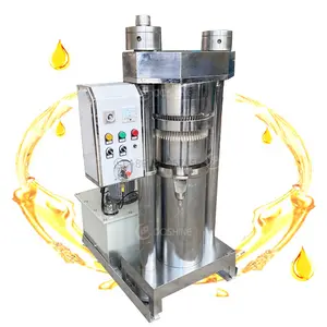 Extrudeuse d'huile de sésame Machine de fabrication d'huile de colza Presse à huile hydraulique