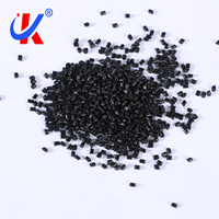 Polyéthylène haute densité (PEHD) en poudre/pellets noir/blanc FR V0, granulés de PEHD, résine plastique, matières premières