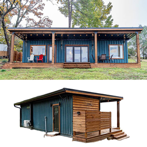 Maison conteneur en acier Sinoy, villa moderne écologique de luxe, bungalow de 40 pieds, hôtel préfabriqué, résistant aux ouragans - Product Image 5