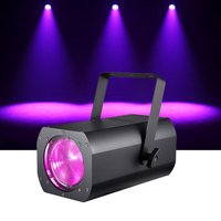 Projecteur PAR LED COB 200W avec zoom, volets coupe-flux, contrôle DMX, focalisable, pour scène, mariage, théâtre, événement, spectacle
