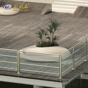 Nuevos Materiales de Construcción de Piedra, Banco de Hormigón GRC para Árboles Xms006, Asientos para Parques al Aire Libre - Product Image 1