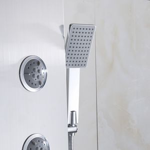 Venta al por mayor de ducha personalizada Panel de vidrio pantalla temperatura pared húmeda paneles de ducha para el hogar <span class=keywords><strong>Sue</strong></span> - Product Image 6