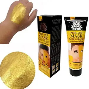 24K altın maske derin temizlik Anti kırışıklık Anti-Aging kollajen Peel Off yüz maskesi cilt bakımı için