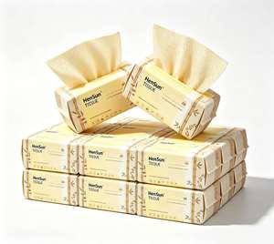 Serviettes Visage en Bambou XL, Lingettes Non Tissées Jetables, Démaquillants Secs, Motif à Carreaux, Fabriquées en Viscose de Bambou, Extra Douces pour Peaux Sensibles - Product Image 5