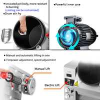 Robot Masak Pintar Penggorengan Otomatis Wok Telur Drum Mesin Masak Otomatis Panci Smart Cooker Restoran Mesin Nasi Goreng