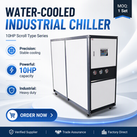 Enfriador de Agua Baijie HY-S10HP de 5HP 15kW con Refrigerante R-22, Bomba de Paletas y Compresor Scroll, 380V, 1 Año de Garantía - Precio Mayorista