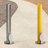Bolardos de Acero Galvanizado, Acero Inoxidable y Hierro Fundido, Resistentes, Desmontables, Móviles, con Bloqueo, para Venta en Australia
