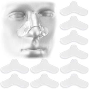 Bantalan hidung <span class=keywords><strong>Gel</strong></span> silikon CPAP ringan, nyaman, aman dan kuat - Product Image 1