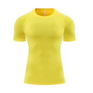 T-Shirt Sportiva da Uomo a Compressione ad Asciugatura Rapida in Poliestere Altamente Elastico con Stampa a Trasferimento Termico per Corsa e <span class=keywords><strong>Boxe</strong></span> Estiva - Product Image 5
