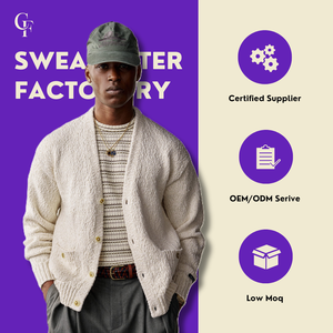 Knitted Cardigans Mens Sleevlhoulder Covering Bat Trabalho <strong>Jumpers</strong> &amp; Thick Soft Van Biologisch Katoen Cardigans - Product Image 1