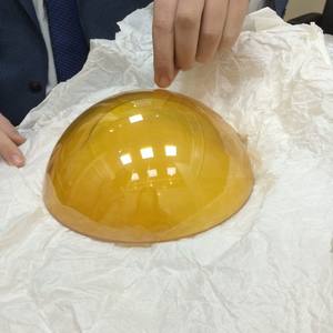 Lente Menisco <span class=keywords><strong>ZnSe</strong></span> Personalizada OEM para Foco e Corte a Laser CO2, Diâmetros de 19-25mm, Distâncias Focais de 50.8/63.5mm - Product Image 5