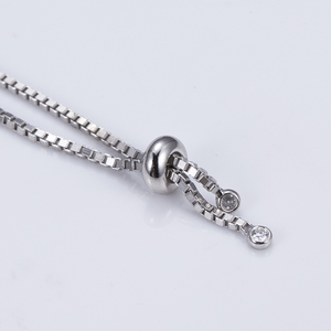 Pulsera de oro de 14 quilates MSB-554 con cadena de eslabones para mujer, ideal para uso diario romántico. - Product Image 3