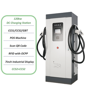 Station de charge <span class=keywords><strong>rapide</strong></span> commerciale OCPP pour flotte logistique nouvelle sortie cc de chargeur de voiture électrique à écran LCD 60kw-320kw - Product Image 6