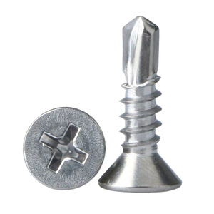 Smd Flat Head Phillips Self <b>Drilling</b> Screws Metric Right <b>Hand</b> For Metal General Industry ST4.2-6.3 Low Profile Passivated - Product Image 5