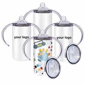 Gobelet isotherme classique en acier inoxydable de 12 oz pour bébé, vente en gros, pour la rentrée scolaire, isolation thermique de 6 à 12 heures, camping - Product Image 2
