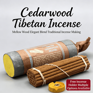 Encens Tibétain en Bois de Cèdre du Népal en Gros, Formule Ancienne Authentique, Vente en Gros pour les Boutiques Spirituelles et d'Aromathérapie - Product Image 1