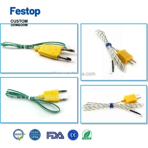 Câble isolé minéralisé, sonde simple de type K, <span class=keywords><strong>thermocouple</strong></span> avec prise - Product Image 5