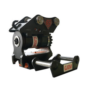 Godet d'excavatrice hydraulique GJEM avec coupleur rapide inclinable, fonction d'inclinaison à 180 degrés, type S GJTH3200 5T-8T, couple de 3200 Nm - Product Image 4