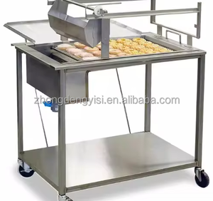 Máquina Popular de Fácil Operación para Decorar y Recubrir Donas, Máquina para Glasear Mini Donas de Diferentes Sabores con Chocolate - Product Image 1