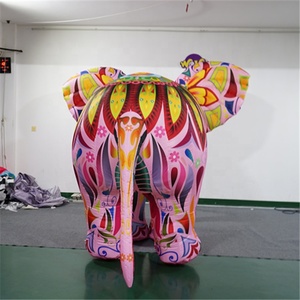 Factory Customized Design Led Lighting Funny Inflatable Promotion Decorative Balloon Colorful Inflatable <strong>Elephant</strong> <strong>Costume</strong> - Product Image 4