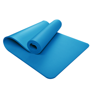 Tapis de yoga personnalisé écologique NBR de 10mm d'épaisseur tapis de fitness épais pour l'entraînement à domicile - Product Image 1