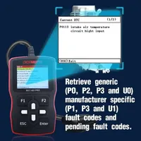 Lecteur de codes OBD2/EoBD pour moto MST-601PRO, outil de diagnostic avec garantie d'un an, compatibilité universelle