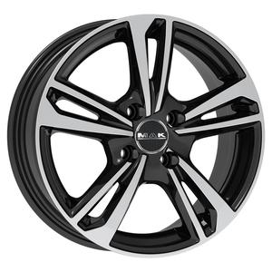 BLACK MIRROR 100.0 PCD 15.0 DIAM 6.0 LARGEUR 40.0 ET 72.0 CB EMBLEMA Modèle - Product Image 1