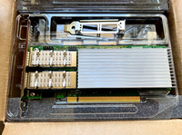 Tarjeta de Red de Fibra Óptica Interna Intel E810-CQDA2 de 10 Gbps Totalmente Nueva, QSFP28
