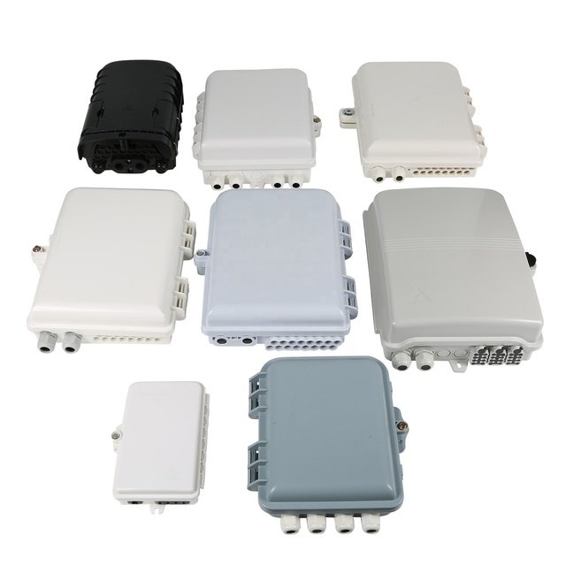 fiber optical terminal box fiber optic equipment outdoor 16core 24core fiber optic splitter box
