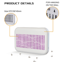 Dayoung Electric UV Insect Killer & Catcher Bug Zapper pour une utilisation intérieure et extérieure Flying Ravageurs Home ou Kitchen Faint Scent