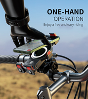 Hochwertige stoß feste Motorrad-Telefon halterung Fahrrad halterung aus Aluminium legierung für Motorrad lenker