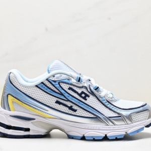 Scarpe da Corsa Moda 2026, Sneakers Casual Versatili di Tendenza, Rete Multistrato con Sovrapposizioni Argento Metallizzato - Product Image 3