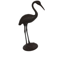 Vente en gros directe usine : Sculpture moderne de luxe en fonte et aluminium, thème oiseau et ange, design animalier en métal pour la décoration intérieure