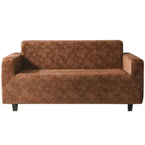 Capa de sofá elástica de spandex, capa para proteger o sofá de 1/2/2021 lugares, capa sólida, 3/4 estilos