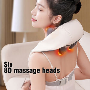 Productos Populares 2025, Masajeador de Cuello, Hombros y Espalda con Función de Amasamiento Manual, Masajeador de Cuello <span class=keywords><strong>Shiatsu</strong></span> Eléctrico con Calor - Product Image 2