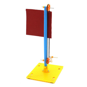 Kit de modèle d'expérimentation scientifique pour levantier de drapeau, jouet éducatif manuel en plastique pour enfants de 7 à 9 ans, outil d'apprentissage STEM - Product Image 2