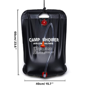 <span class=keywords><strong>Douche</strong></span> solaire <span class=keywords><strong>portable</strong></span> en PVC ultralégère pour le camping, les voyages en plein air et la plage - Product Image 4