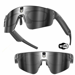 Lunettes de cyclisme intelligentes <span class=keywords><strong>V8</strong></span>, lunettes d'extérieur, enregistrement photo et vidéo 13MP, traduction IA, WiFi6, audio à oreille ouverte, <span class=keywords><strong>logo</strong></span> personnalisé - Product Image 1