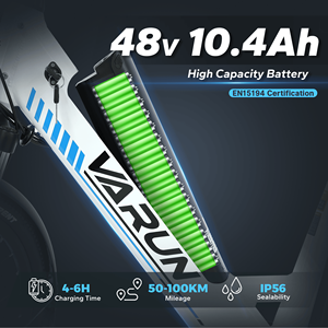 Eu Germand Kho Sẵn Sàng Cổ Phiếu Điện Thành Phố Xe Đạp 48V 10.4ah Ebike Tích Hợp Nhôm Walkthrough Điện Lai Xe Đạp - Product Image 5