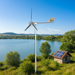 Aerogenerador Doméstico de Paso Variable de 3.5kw/4kw para Uso en el Hogar, Sistemas Conectados a la Red, Fuera de la Red e Híbridos, Diámetro del Rotor de 4m - Product Image 1
