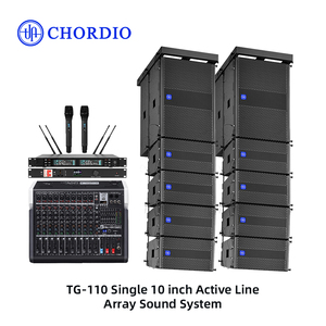 Hệ thống âm thanh chủ động CHORDIO TG110, công suất cực đại 3000W, mức áp suất âm thanh tối đa 136dB |   Tủ gỗ dán 15/18mm dùng cho nhà thờ & sự kiện doanh nghiệp - Product Image 1