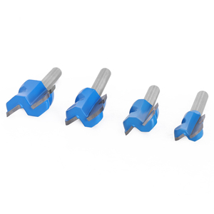 LAVIE 6mm 1/4 "シャンク二重指ルータビット木工フライスカッターMC01160 - Product Image 3