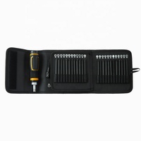 Ensemble de mini-clés à cliquet et embouts OKMA Power Tools, ensemble d'embouts de tournevis avec porte-embouts magnétique, étui pour embouts de tournevis