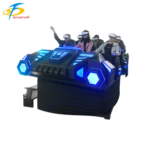 Simulatore di Gioco VR 9D per Bambini e Adulti, 6 Posti, Attrazione per Parchi a Tema Interni/Esterni con Struttura in Metallo - Product Image 5