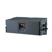 Système audio professionnel 4+2 avec caisson de basses de 18 pouces + deux enceintes line array de 10 pouces, système de sonorisation line array actif 2 voies, 650W/600W, 8 panneaux en contreplaqué de bouleau