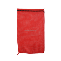 Sac en filet Leno, rouge, 48*78, 38g, sac en filet pour oignons