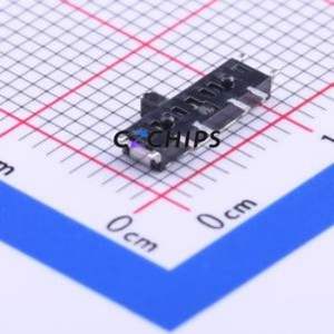 SSSS810201 Slide Switch SMD Switch Single Pole Double Throw Rectangle Pin Header SMD Tab 4.1mm - Product Image 2