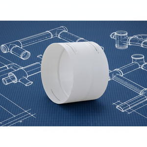 Tubería de HDPE Serie Norade, Instalación Directa y Sencilla, Directo de Fábrica, Mejora del Hogar, Mejora Eficazmente la Distribución del Aire - Product Image 5