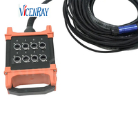 Câble multipaire XLR 8 pouces avec câble serpent 26AWG, câble multipaire XLR 8 pouces, câble serpent multipaire 4 pouces mâle-mâle RJ45 RG58 - Vente Flash