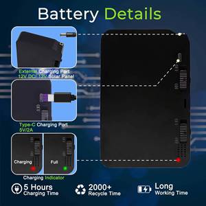 <span class=keywords><strong>Caméra</strong></span> <span class=keywords><strong>de</strong></span> vision nocturne pour la faune 120MP 4K contrôlée par application HC-940Pro-Li avec batterie Li-ion 8000mAh pour la <span class=keywords><strong>chasse</strong></span> - Product Image 6